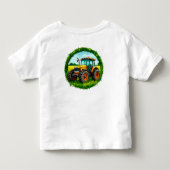 Kinderen speelgoed tractor kinder shirts (Achterkant)