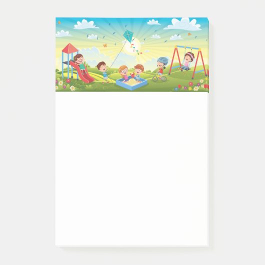 Kinderen Spel Post-it Notities Post-it® Notes (Voorkant)