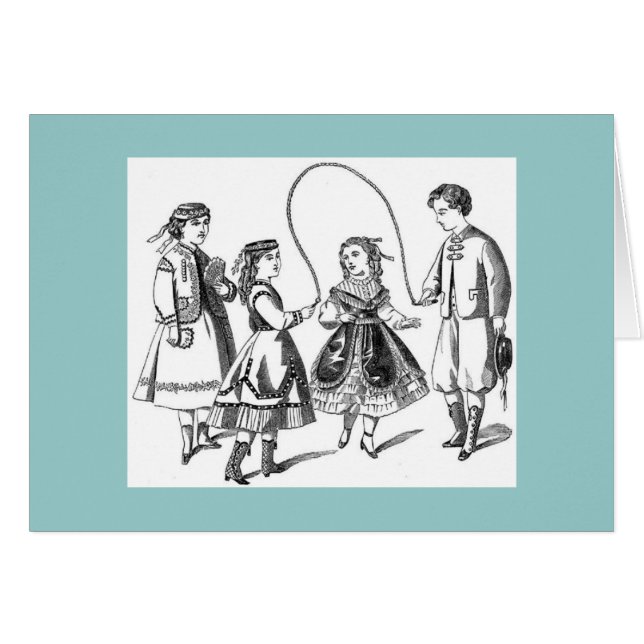  kinderen spelen (Voorkant Horizontaal)