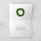 Kinderen spelen op sneeuwcharme Deco-naam Feestdagen Kaart (Binnen)