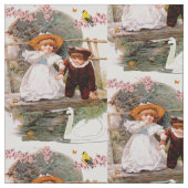 Kinderen spelen stof (Close Up)