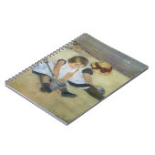 Kinderen spelend op het strand door Mary Cassatt Notitieboek (Linkerzijde)