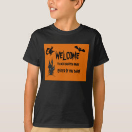 Kinderen spookhuis Halloween T-shirt: Spooky Fun T-shirt