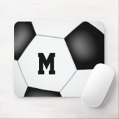 kinderen sport voetbal muismat (Met muis)