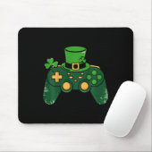 Kinderen St. Patrick's Dag Gamer Gamecontroller Kr Muismat (Met muis)