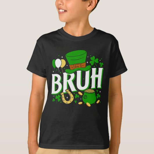 Kinderen St.Patrick's Dag T-shirt (Voorkant)