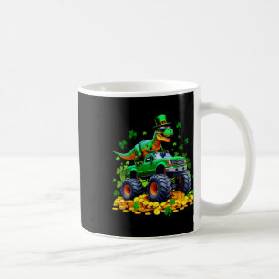 Kinderen St. Patrick's Day 2026 - Dinosaurus die o Koffiemok
