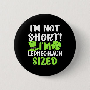 Kinderen St. Patrick's Day Ik ben niet klein Ik be Ronde Button 5,7 Cm