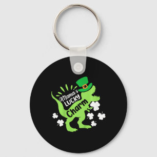 Kinderen St. Patrick's Day Mama's Lucky Charm Dino Sleutelhanger