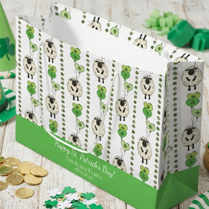 Kinderen St. Patrick's Day Schaap & Shamrocks Patr Groot Cadeauzakje