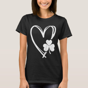 Kinderen St. Patrick's Day Schattig Hart Liefde Kl T-shirt