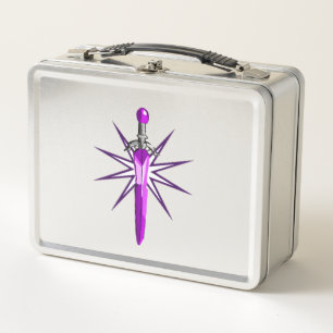 Kinderen Starburst Zwaard Metalen Lunchbox   