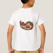 Kinderen Steampunk Fijne Thanksgiving Dubbel Grafi T-shirt (Achterkant)