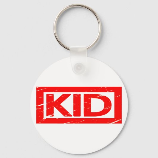Kinderen stempel sleutelhanger (Voorkant)