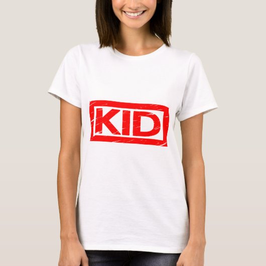 Kinderen stempel t-shirt (Voorkant)