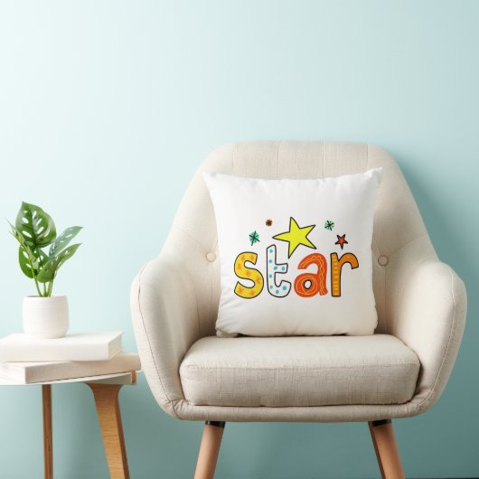 Kinderen Sterrenkussen Kussen (Stoel)