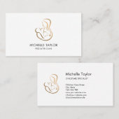 Kinderen Stethoscoop Verpleegkundige Baby Visitekaartje (Voorkant / Achterkant)