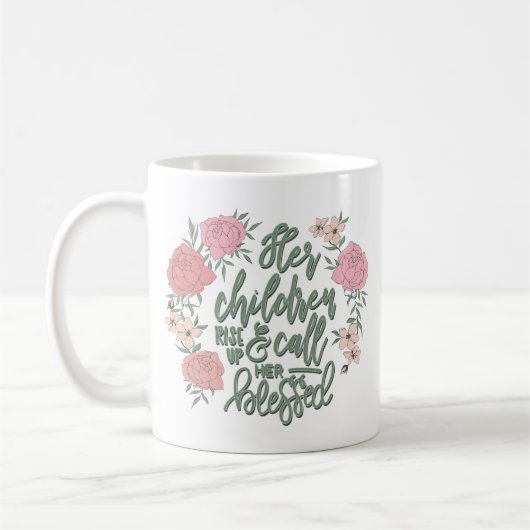 Kinderen stijgen omhoog en noemen haar losgeslagen koffiemok (Links)