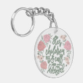 Kinderen stijgen omhoog en noemen haar losgeslagen sleutelhanger (Voorkant Links)