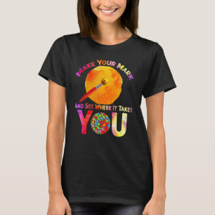 Kinderen Stip Dag Internationale Stip Dag Maak Je  T-shirt