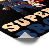 Kinderen Superheld Super Grote Broer Oudere Broer Poster (Hoek)