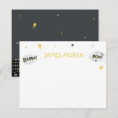 Kinderen Superhelden Briefkaart (Voorkant / Achterkant)