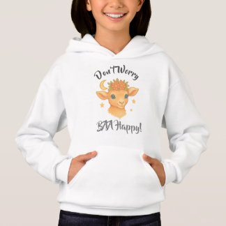 Kinderen sweatshirt Maak je niet druk BAA Gelukkig