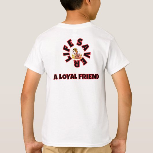 Kinderen T-shirt (Achterkant)