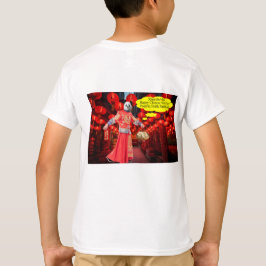kinderen t-shirt.  Gelukkig Chinees Nieuwjaar.  pa T-shirt