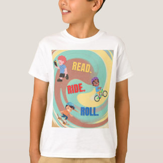 Kinderen T-shirt met kleurrijk design.