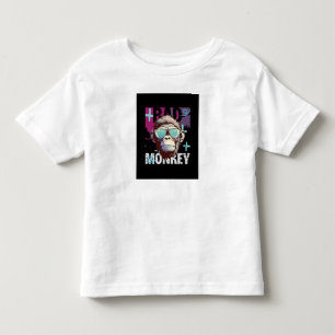 Kinderen T-shirt - Monkey Design T-shirt