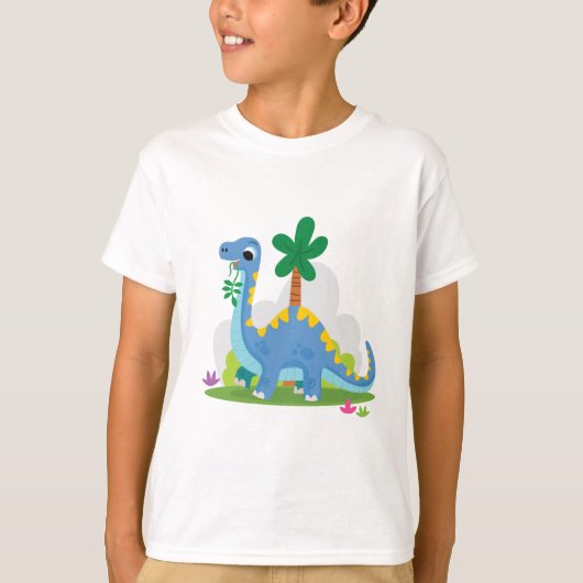 KINDEREN T - SHIRTS HAPPY DINO (Voorkant)