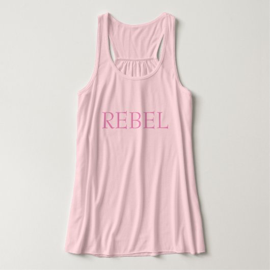 Kinderen, T-Shirts voor dames - Roze REBEL (Design voorkant)