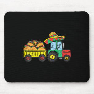 Kinderen Taco Tractor Cinco De Mayo Mexicaans Eten Muismat