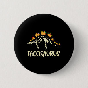Kinderen Tacosaurus Skelet Dino Peuter Jongens Cin Ronde Button 5,7 Cm