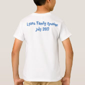 Kinderen Tagless Reunion Shirt (Achterkant)