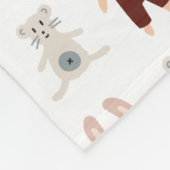 Kinderen Teddybeer Kat Panda Bunny Speelgoed Patro Fleece Deken (Hoek)