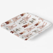 Kinderen Teddybeer Kat Panda Speelgoed Patroon Ver Papieren Bordje (Gebogen)