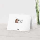 Kinderen Teddybeer worden beter Kaart (Achterkant)