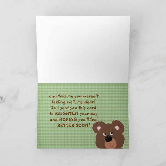 Kinderen Teddybeer worden beter Kaart (Binnen)