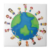 Kinderen Tegeltje (Voorkant)