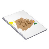 Kinderen tekenend notitieboek (Rechterzijde)