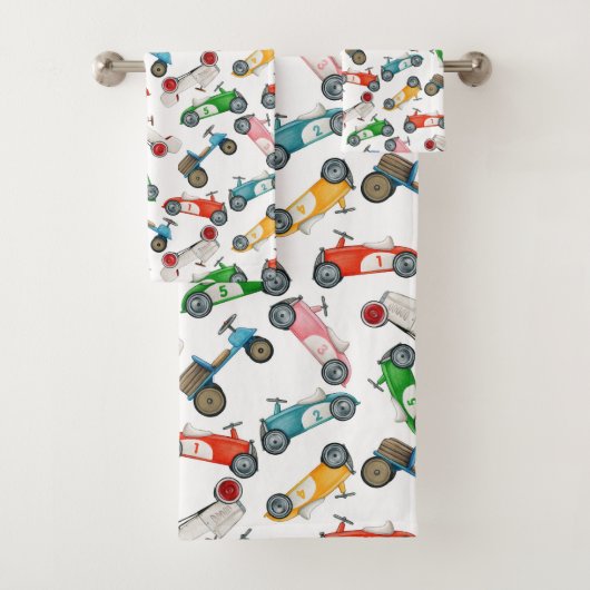 Kinderen Tellen Auto's Bad Handdoek (Insitu)