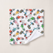 Kinderen Tellen Auto's Bad Handdoek (Wasdoekje)