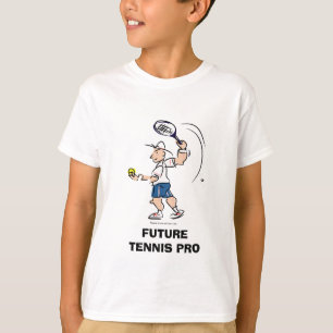 Kinderen tennis T-shirt ontwerp   Toekomstig tenni