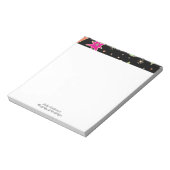 Kinderen Terug naar het Rocket Patroon van de Ruim Notitieblok (Linkerzijde)