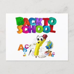 Kinderen Terug Naar School Briefkaart