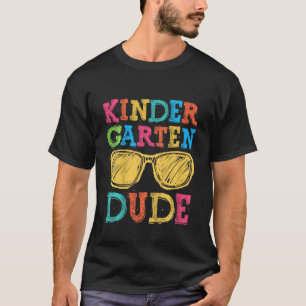 Kinderen Terug naar school Kleuterschool Kerel Eer T-shirt