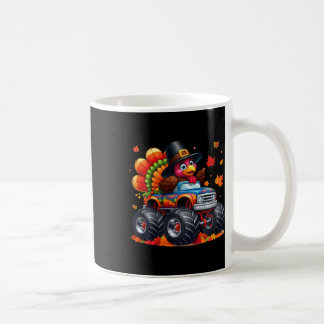 Kinderen Thanksgiving Kalkoen Monster Truck Jeugd Koffiemok