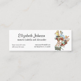  kinderen Toddlers die met brandweerwagens spelen Contactkaartje